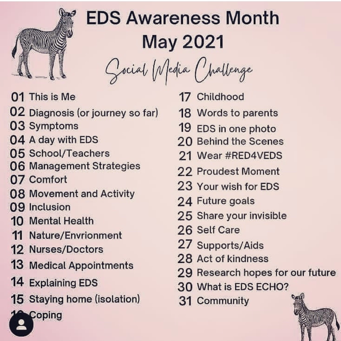 Ehlers-Danlos Awareness Month